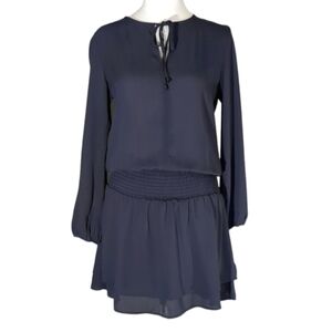 Veronica M,Mini dress,long sleeve,size xs,color black,